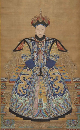 Empress Xiaoxian, 1777 (Ignatius Sichelbarth, Ai Qimeng) (1708–1780) (Yi Lantai) (fl. 1748–86) Peabody Essex Museum, Salem, MA, 1956.E33619